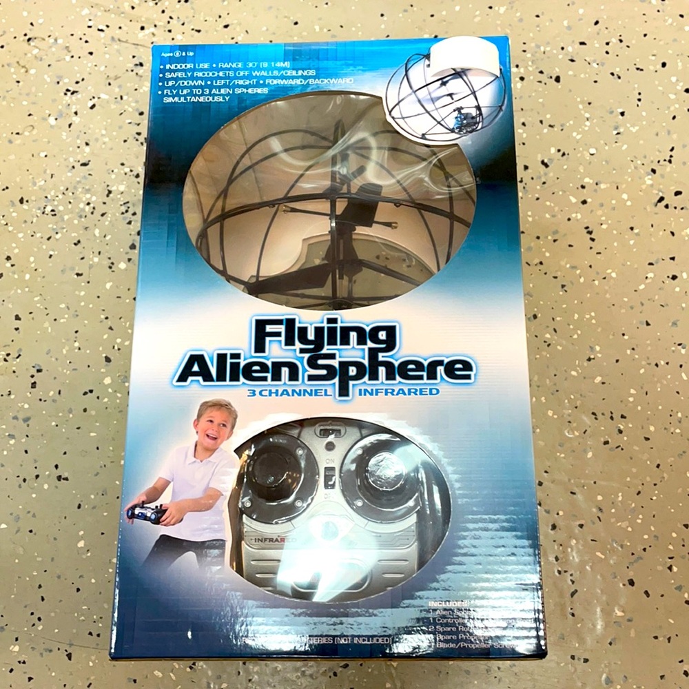 Alien Flying Sphere